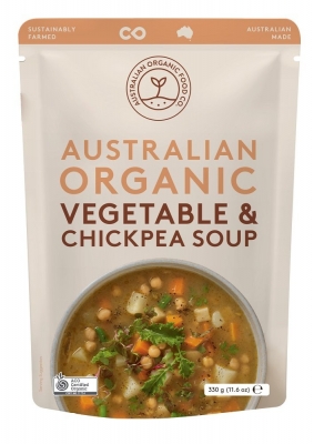 AOFC - CHICKPEA & VEGETABLE SOUP 330g