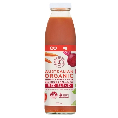 AOFC - RED BLEND (TOMATO, CARROT, CELERY, BEETROOT, KALE) JUICE 350ml