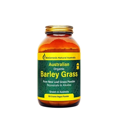 BIOGENESIS - ORGANIC BARLEY GRASS POWDER 150g
