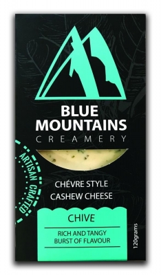 BLUE MOUNTAIN CREAMERY CHIVE CASHEW CHEESE 120g