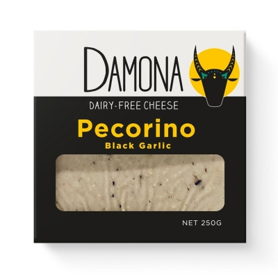 DAMONA BLACK GARLIC PECORINO D/F CHEESE 250g