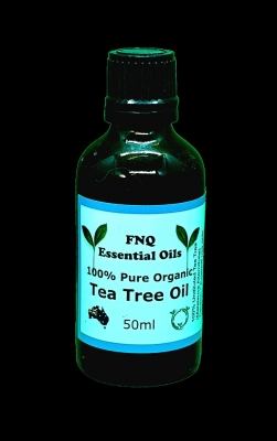 FOSSIL POWER ORGANIC TEA TREE OIL 50ml