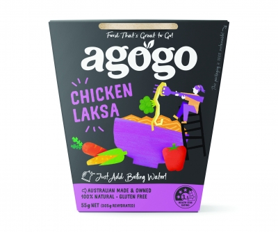 AGOGO INSTANT MEALS - CHICKEN LAKSA 50g