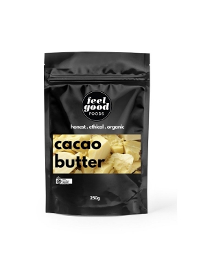 FEEL GOOD FOODS CACAO BUTTER 250g