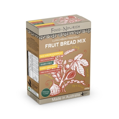 FTN FRUIT + NUT BREAD MIX 450g