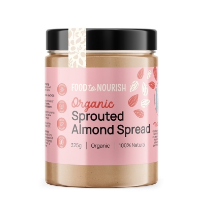 FTN ORGANIC SPROUTED ALMOND SPREAD 325g