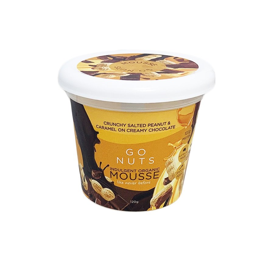 GO RAW MOUSSE CHILLED - GO NUTS 120g