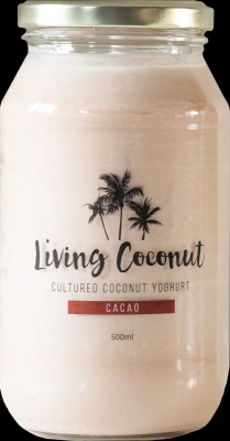 LIVING COCONUT - CACAO YOGHURT 500ml