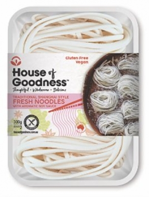 HOUSE OF GOODNESS - TRADITIONAL SHANGHAI STYLE FRESH NOODLES 300g