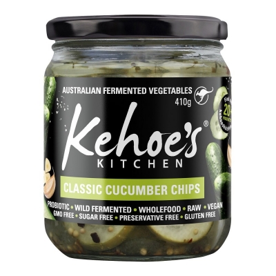 KEHOES NON-ORGANIC CLASSIC CUCUMBER CHIPS 410g