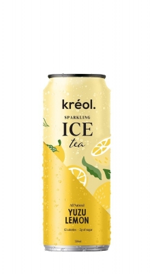 KREOL SPARKLING ICE TEA - YUZU LEMON 330ml