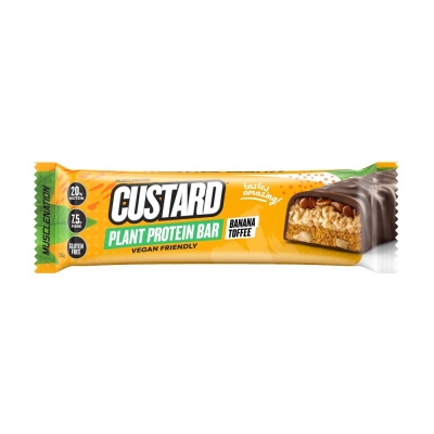 MUSCLE NATION - PLANT BAR PROTEIN CUSTARD BANANA TOFFEE 50g