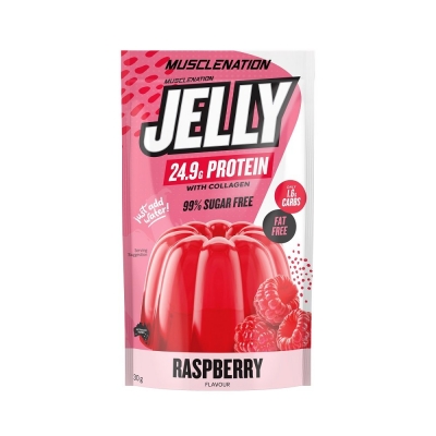 MUSCLE NATION - PROTEIN JELLY RASPBERRY 30g