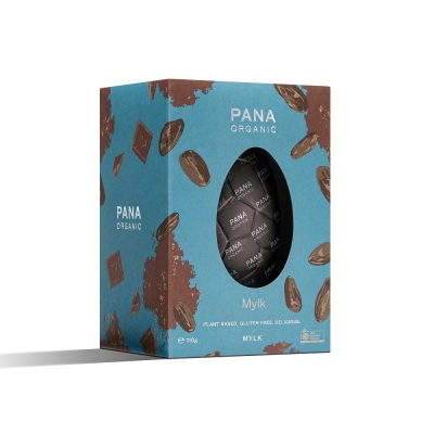 PANA ORGANIC EASTER EGG - MYLK CHOCOLATE 110g (CLEARANCE)
