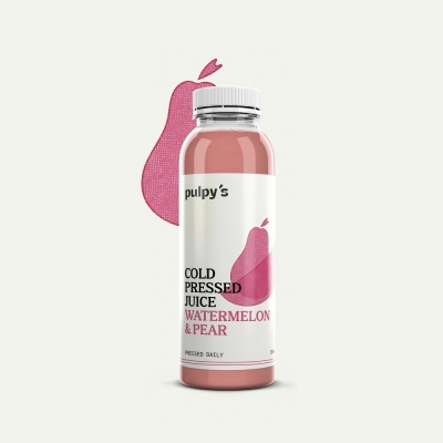 PULPY'S - COLD PRESSED WATERMELON & PEAR  JUICE 300ml