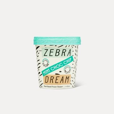 ZEBRA DREAM ICE CREAM - MINT CHOC CHIP 475ml